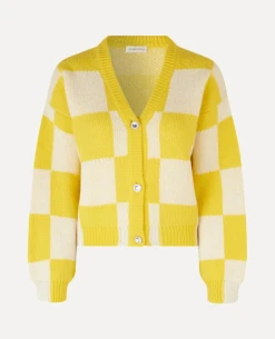 Stine Goya Amara Sunrise Check Cardigan -Fashion Clothing Amara3