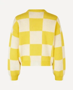 Stine Goya Amara Sunrise Check Cardigan -Fashion Clothing Amara4