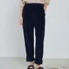 American Vintage Padow Navy Cord Trouser