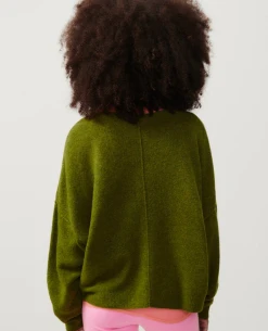 American Vintage Damsville Marais Green Knit -Fashion Clothing AmericanVintageDamsvilleMaraisGreen 2