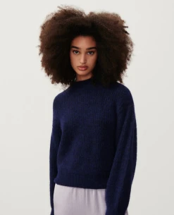 American Vintage East Navy Knit