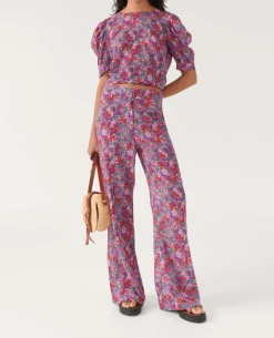 Ba&sh ABO Violet Trouser