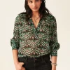 Ba&sh Fel Vert Shirt -Fashion Clothing Ba shFelBlouse