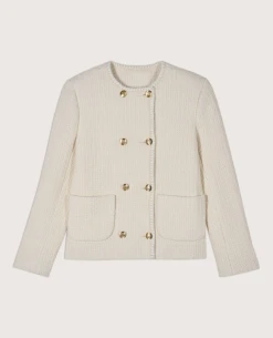 Ba&sh Joe Cream Jacket -Fashion Clothing Ba shJoeCreamJacket 5