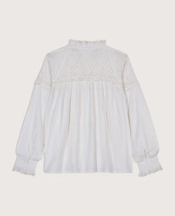 Ba&sh Sarah Broderie Anglaise Blouse 7 Ba&sh Sarah Broderie Anglaise Blouse -Fashion Clothing Ba shSarahBlouse 2