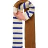 Beck Sondergaard Lolo Cass Multi Scarf -Fashion Clothing Beck Sondergaard Lolo Cass Scarf Multi Biscuit Clothing