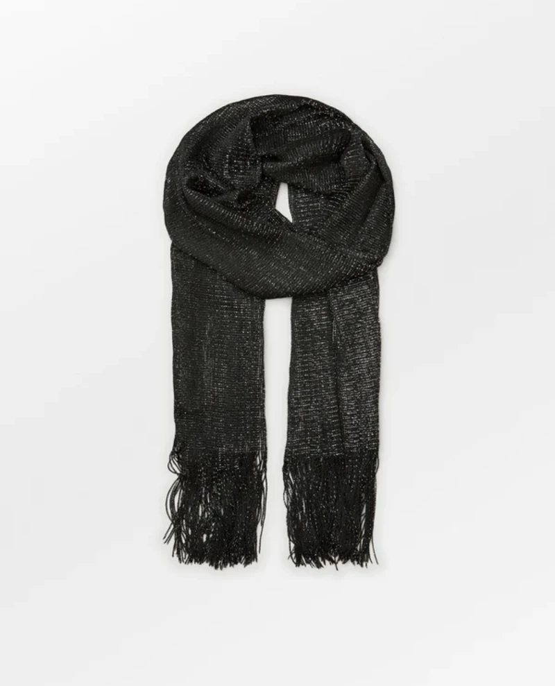 Beck Sondergaard Black Lyrexa Scarf 3 Beck Sondergaard Black Lyrexa Scarf