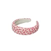 Beck Sondergaard Mollie Beaded Pink Hairband -Fashion Clothing BeckSondergaardMollieBeadedPinkHairbrace