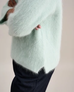 Bellerose Dataul Ice Knit -Fashion Clothing BellerosDataulIceBlueKnit 2