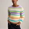 Bellerose Datris Stripe Knit -Fashion Clothing BellerosDatrisMultiStripeKnit