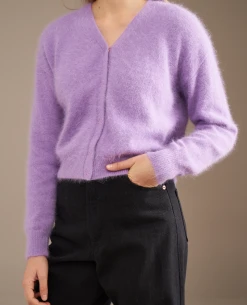 Bellerose Datam Hollyhock Knit -Fashion Clothing BelleroseDatamHollyCheck 6