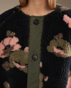 Bellerose Hamon Black Reversible Jacket -Fashion Clothing BelleroseHamonBlackCoat 3