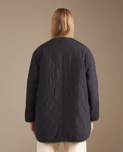 Bellerose Hamon Black Reversible Jacket -Fashion Clothing BelleroseHamonBlackCoat 7
