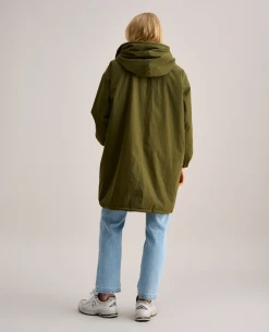 Bellerose Loas Olive Green Coat -Fashion Clothing BelleroseLaosOliveParka 4