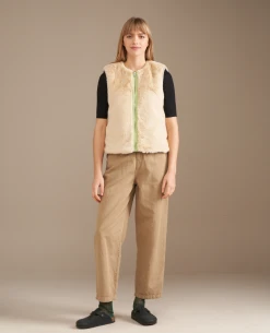 Bellerose Less Check Brown Reversible Gilet