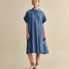 Bellerose Grace Blue Dress -Fashion Clothing BelleroseParkGraceBlue