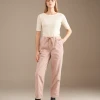 Bellerose Pizzy Peach Cord Trousers -Fashion Clothing BellerosePizzyPeachTrouser