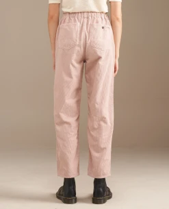 Bellerose Pizzy Peach Cord Trousers -Fashion Clothing BellerosePizzyPeachTrouser 3