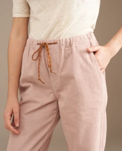 Bellerose Pizzy Peach Cord Trousers -Fashion Clothing BellerosePizzyPeachTrouser 6