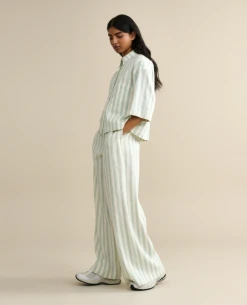 Bellerose Vezza Stripe A Trouser -Fashion Clothing BelleroseVezza 5