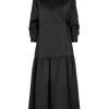 Cocouture Black Mira Wrap Dress
