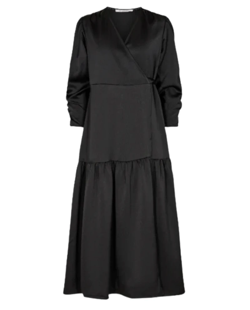 Cocouture Black Mira Wrap Dress 3 Cocouture Black Mira Wrap Dress