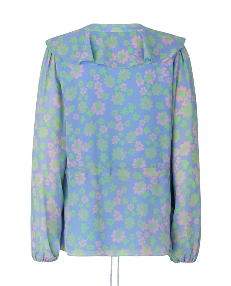 Cras Bex Anemone Blue Shirt 5 Cras Bex Anemone Blue Shirt - Image 3