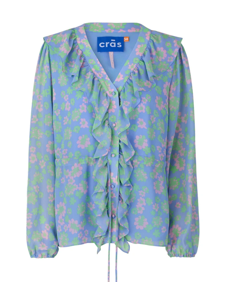Cras Bex Anemone Blue Shirt 4 Cras Bex Anemone Blue Shirt - Image 2