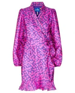 Cras Linda Heartbeats Purple Dress