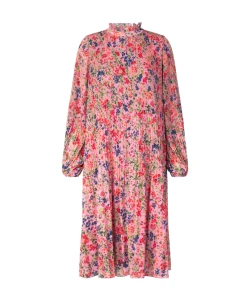 Cras Binacras Orange Meadow Dress