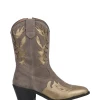 DWRS Bella Metallic Grey Suede Cowboy Boots 1 DWRS Bella Metallic Grey Suede Cowboy Boots -Fashion Clothing DWRSBellaSmokeBoot