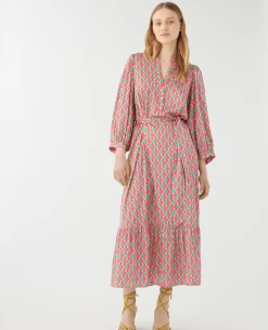 Dea Kudibal Abelone Avignon Chili Midi Dress