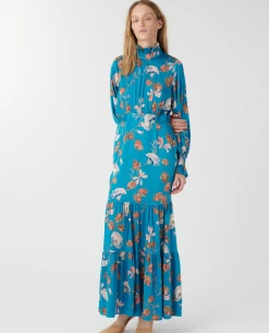 Dea Kudibal Celestina Bindweed Pampa Dress -Fashion Clothing DeaKudibalCelestinaBindweedPampaDress