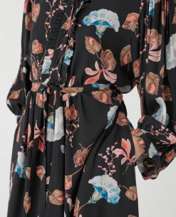 Dea Kudibal My Bindweed Coal Dress -Fashion Clothing DeaKudibalMYEvBindweedCoralDress 4