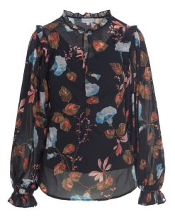 Dea Kudibal Millynna Bindweed Coal Blouse