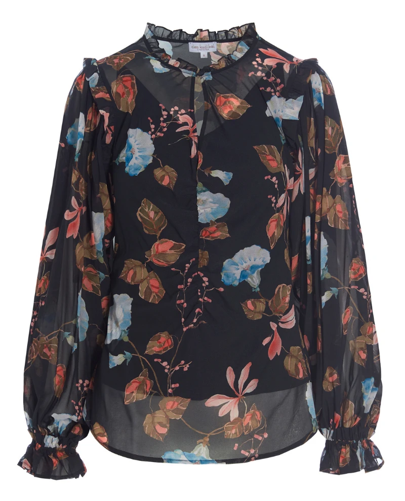 Dea Kudibal Millynna Bindweed Coal Blouse 3 Dea Kudibal Millynna Bindweed Coal Blouse