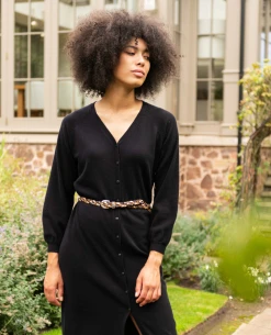 Des Petits Hauts Amily Black Dress -Fashion Clothing DesPetitsHautsAmilyDress 3