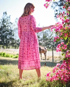 Dilli Grey Bianca Rani Pink Dress -Fashion Clothing DilliGreyBiancaRaniPinkDress4