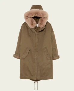 Five Alvia Khaki Parka Jacket