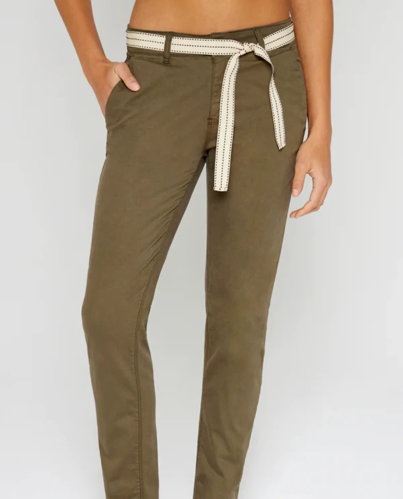 Five Jeans Cathy Kaki Trouser 4 Five Jeans Cathy Kaki Trouser - Image 2