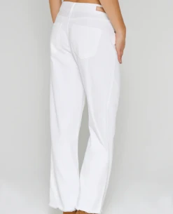 Five Jeans Lena Blanc Jeans 8 Five Jeans Lena Blanc Jeans -Fashion Clothing FiveJeansLenaWhiteJean 3