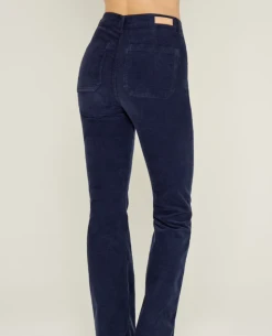 Five Luna Navy Trousers -Fashion Clothing FiveJeansLunaNavyTrouser 4