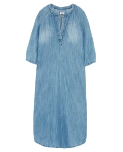 Five Jeans Riselene Blue Dress -Fashion Clothing FiveJeansRiseleneDress 4