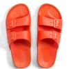 Freedom Moses Lucy Orange Neon Sandals -Fashion Clothing FreedomMosesLucyOrangeNeonSandals1