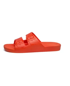 Freedom Moses Lucy Orange Neon Sandals 6 Freedom Moses Lucy Orange Neon Sandals -Fashion Clothing FreedomMosesLucyOrangeNeonSandals2