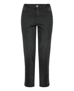 Ichi Twiggy Raven Washed Grey Jean