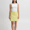 Ichi Cenny French Vanilla Skirt -Fashion Clothing IchiCennyFrenchVanillaSkirt1