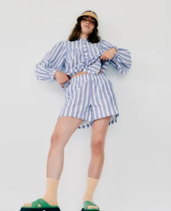 Ichi Ezoma Little Boy Blue Short -Fashion Clothing IchiEzomaLittleBoyBlueShort1