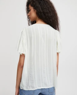 Ichi Jannie Cloud Dancer Shirt -Fashion Clothing IchiJannieCloudDancerShirt4