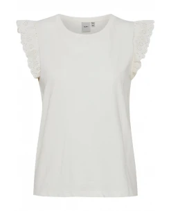 Ichi Jasmira Cloud Dancer Top